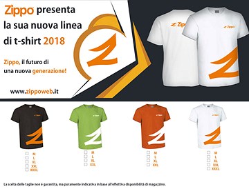 Zippo presenta la sua nuova linea di t-shirt 2018