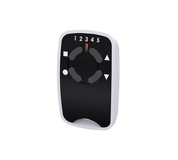Radiocomando per 5 automatismi singoli e contemporanei